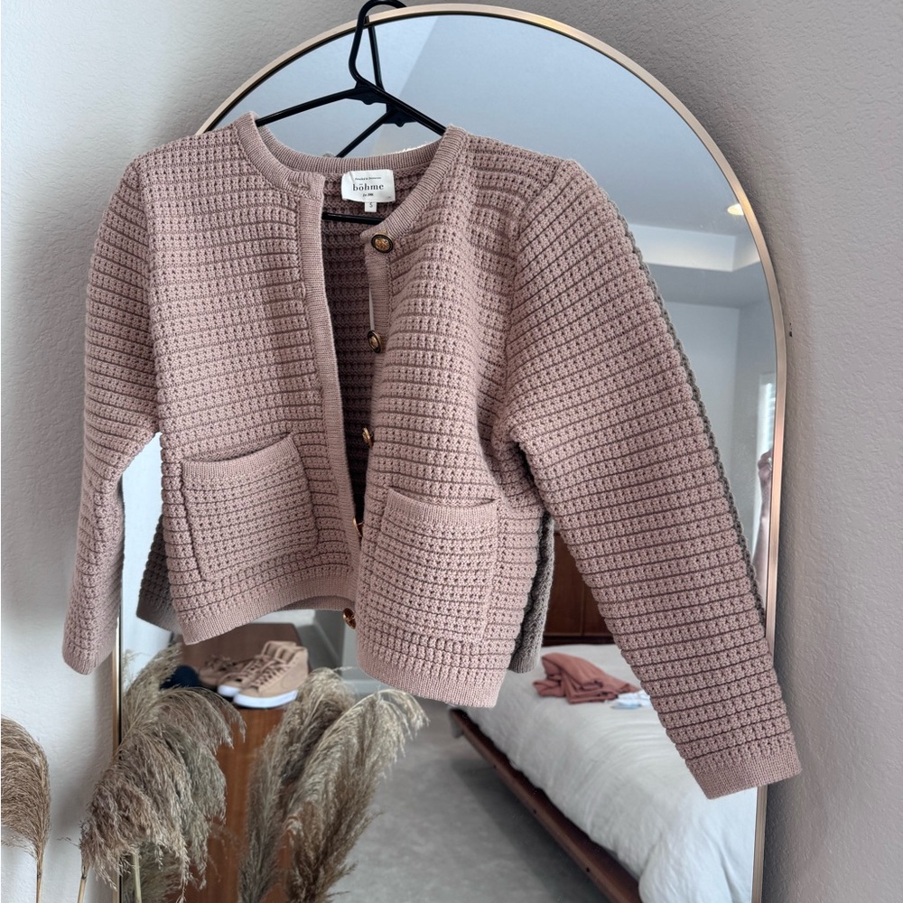 Bohme Susan Sweater in mocha NWT size small!